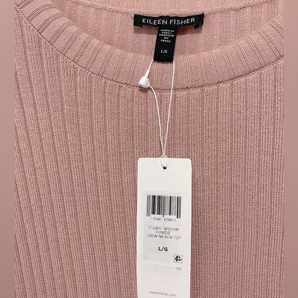 NWT EILEEN FISHER Boxy Sweater - Picture 6 of 6
